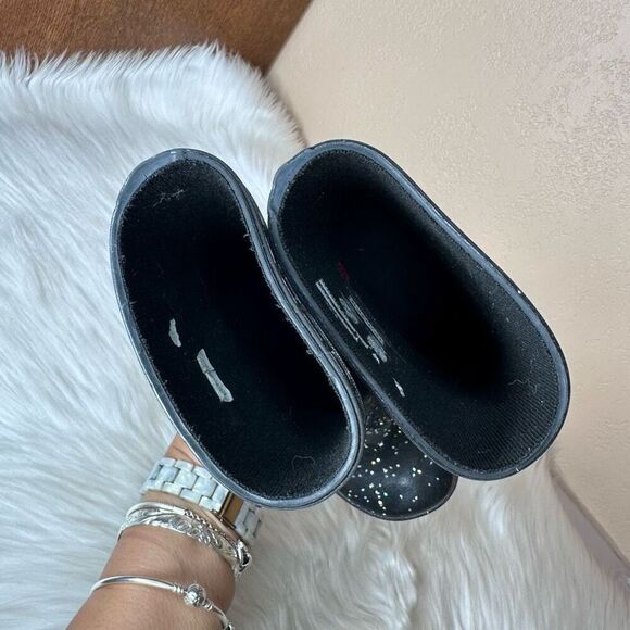 Hunter Kids First Giant Glitter Rain Boots Size UK 5 US 6B/7G - Picture 9 of 11